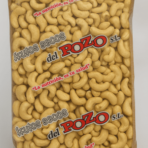 Ancardo tostado sin sal en bolsa envasado al vacio